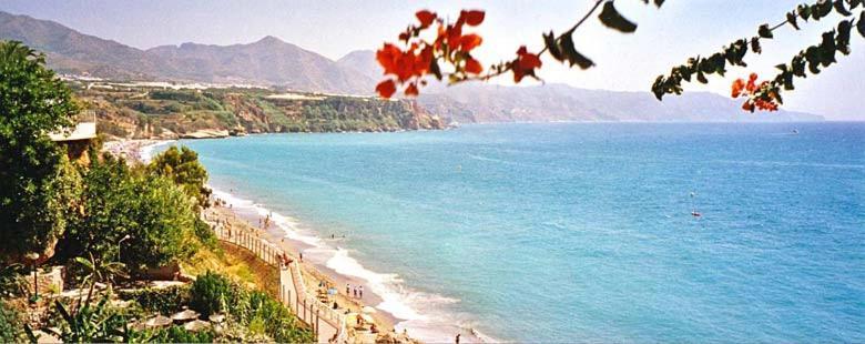 Nerja 1ª Linea De Playa De Burriana , Terraza Grande Al Mar Apartment Екстериор снимка