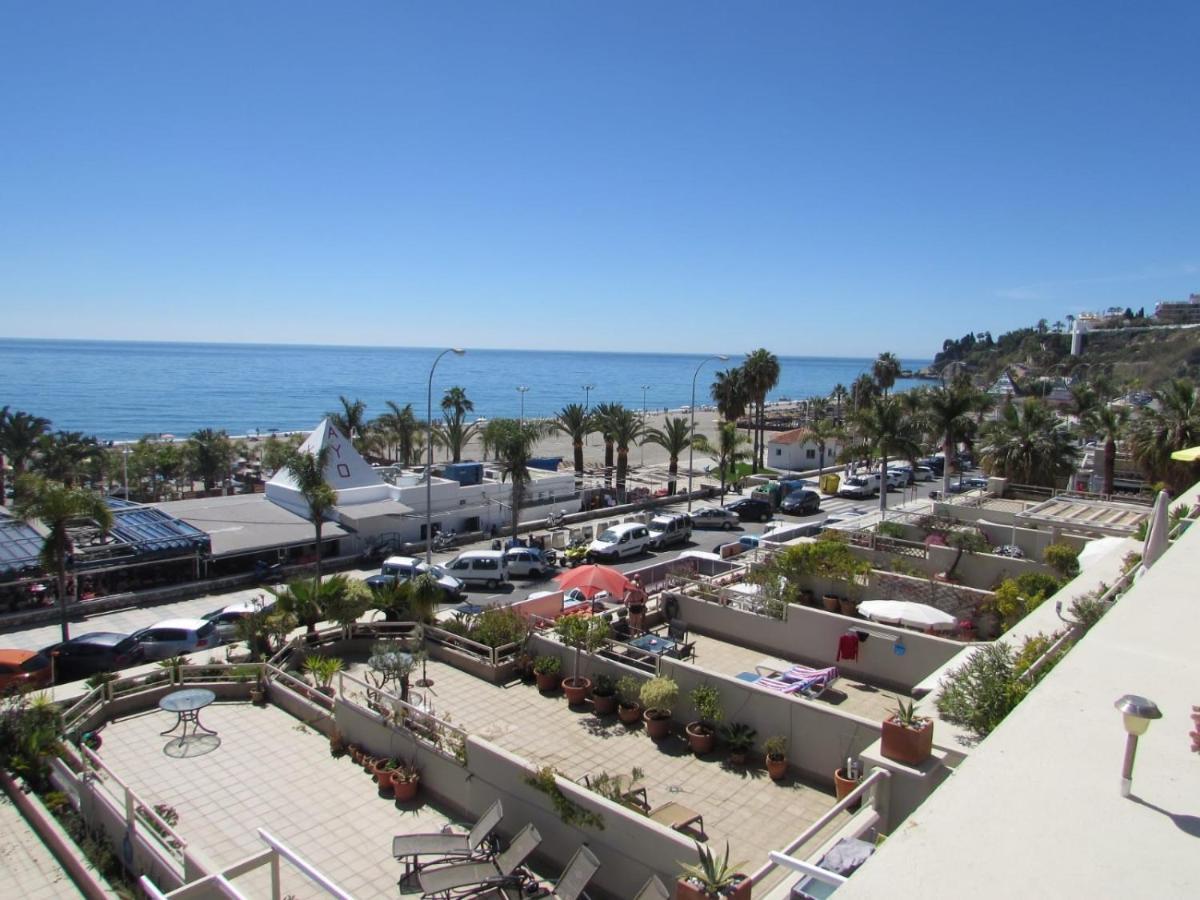 Nerja 1ª Linea De Playa De Burriana , Terraza Grande Al Mar Apartment Екстериор снимка